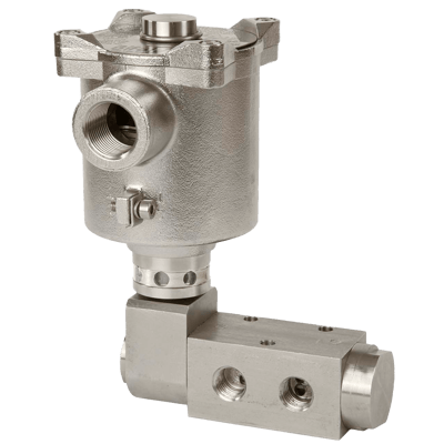 Bifold Pilot Operated Direct-Acting Solenoid Valve, BXS 5/2